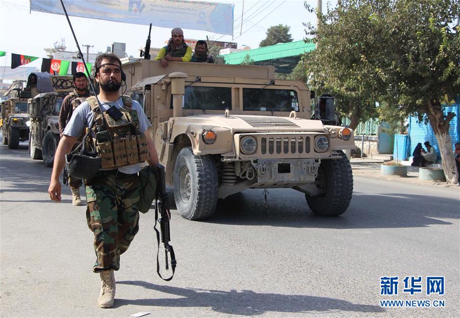 塔利班袭击阿富汗北部城市 安全部队击毙38名武装分子