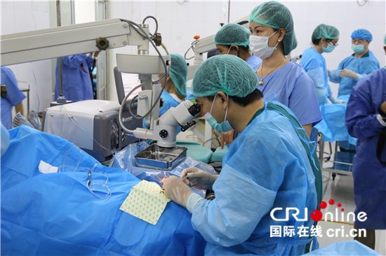 2019中国云南省缅甸“光明行”活动在仰光启动