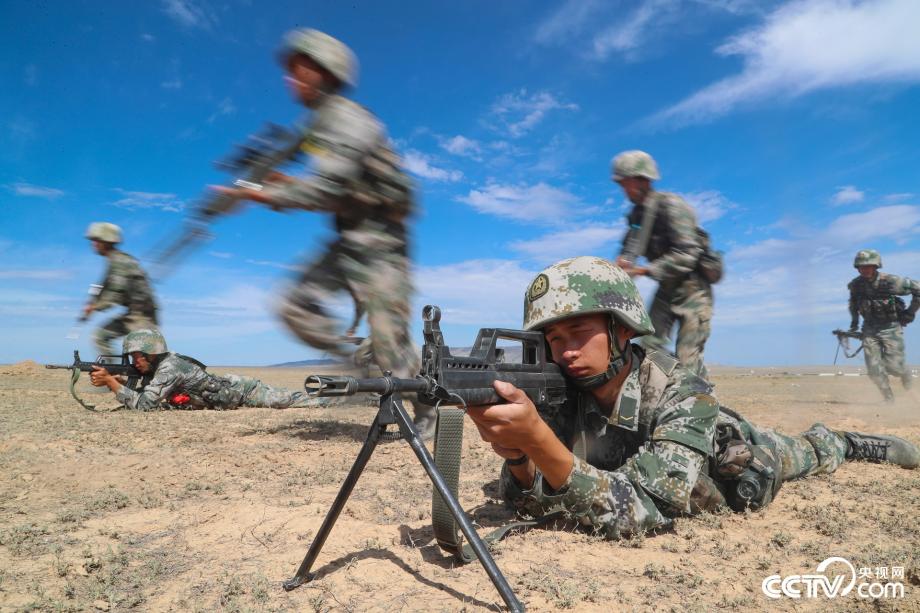 仗怎么打兵就怎么练!步坦协同 狂风热浪砺精兵