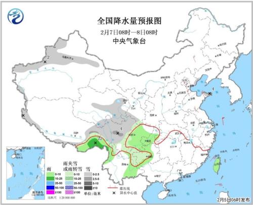 未来三天中国大部地区无明显降水 弱冷空气影响北方