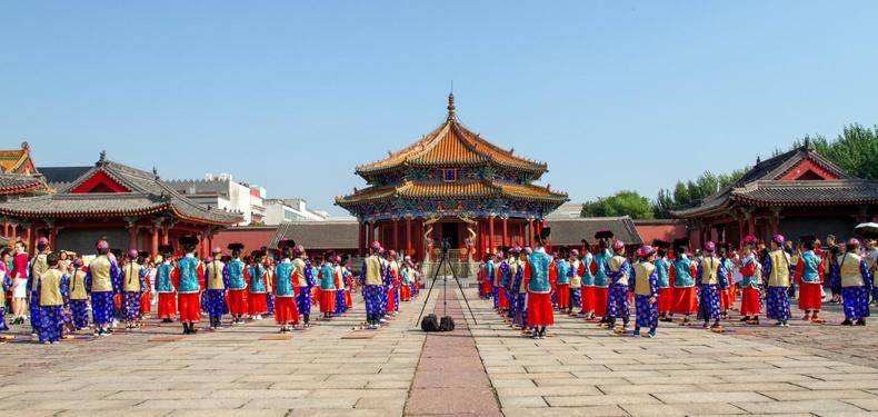 沈阳故宫近400年首次举行开笔礼活动