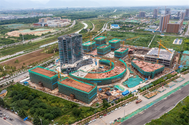 西安高新区重点项目建设局面喜人_fororder_图片3