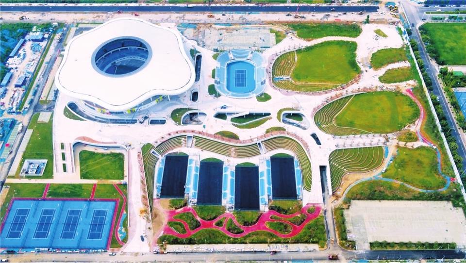 【城市远洋】郑州再添一座顶级网球场馆 还有浪漫樱花园