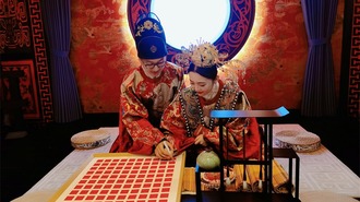 “长乐未央·地久天长”汉文化颁证典礼在西安市未央区浪漫举行
