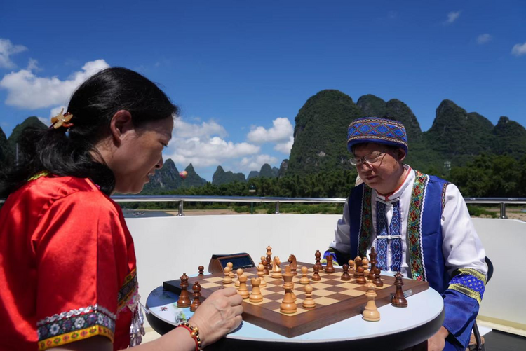 2022桂林国际象棋大师赛在广西阳朔举行 6位特级大师同场对弈_fororder_图片20