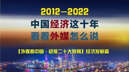 【外媒看中国&#183;迎接二十大特辑】中国经济这十年 看看外媒怎么说