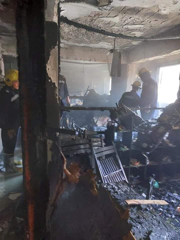 埃及吉萨省教堂火灾原因为内部电气故障致其二楼空调失火