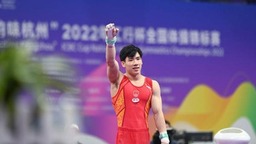 世锦赛冠军张博恒首夺体操全锦赛全能冠军
