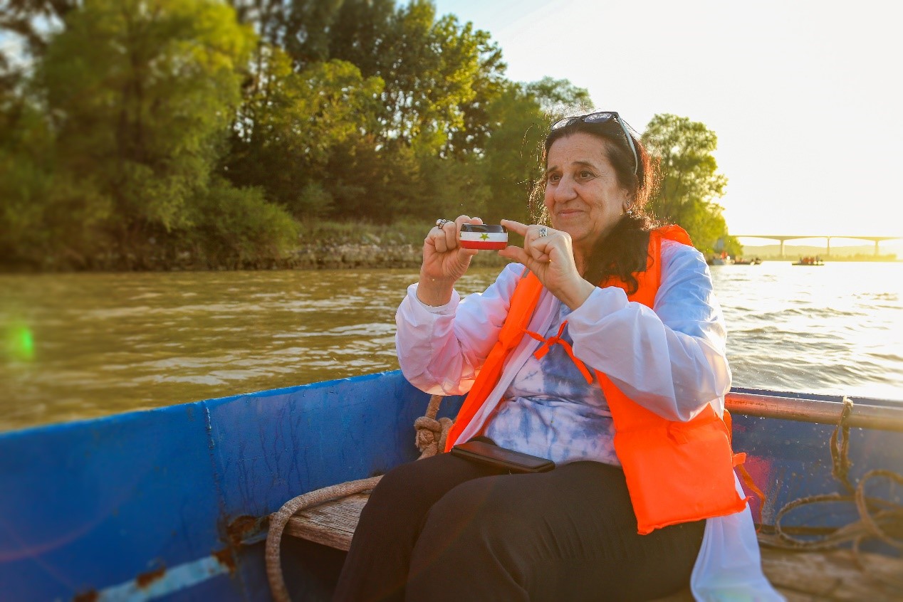 【2022打卡中国】外国网红博主打卡山西河曲:看乡村如何转型、赏母亲河“第一滩”_fororder_5