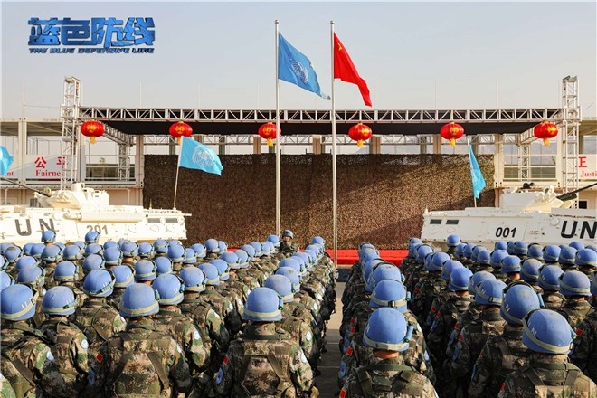 纪念中国维和30周年 电影《蓝色防线》首曝预告 纪念中国维和30周年 电影《蓝色防线》首曝预告