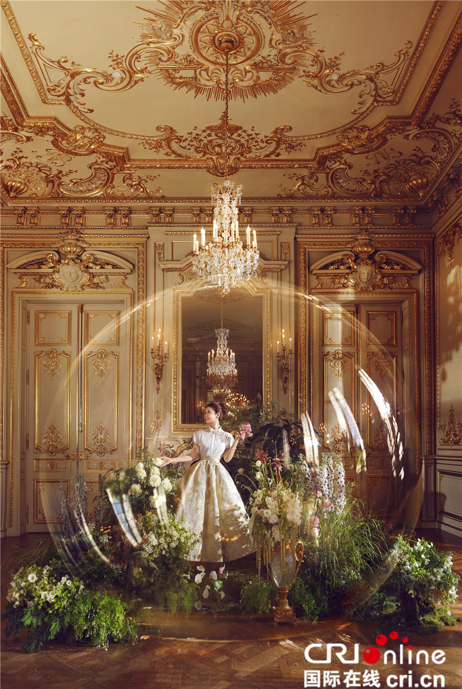 准新娘林心如七夕鲜花作伴 称霍建华是狮子(图)