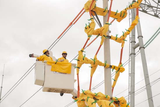 南方电网贵州电网公司举行带电作业体验主题活动