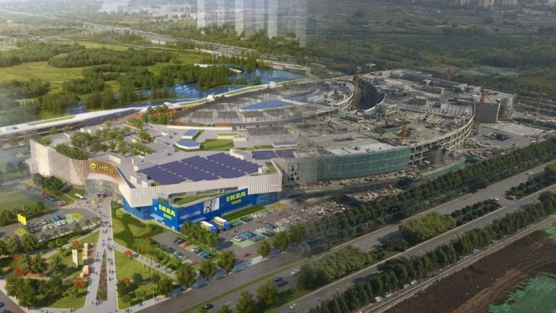 西安市雁塔区:以重点项目助力高质量发展 西安荟聚项目主体封顶