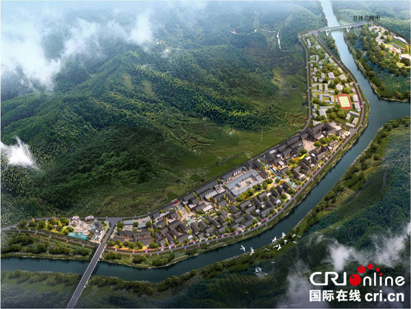 图片默认标题_fororder_龙门山镇城镇改造设计图