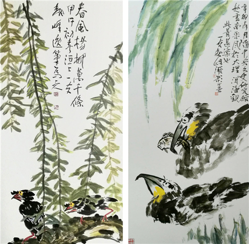（2月12日 新闻聚焦列表）翰墨丹青：大写意花鸟画家魏峰作品赏析