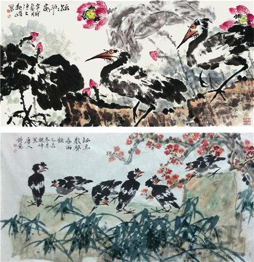 （2月12日 新闻聚焦列表）翰墨丹青：大写意花鸟画家魏峰作品赏析