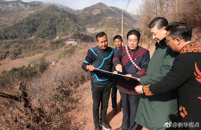 （头条-文字列表）习近平给大凉山村民支招致富路