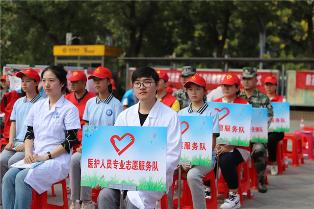 【湖北】【客户稿件】武汉开发区城市志愿者实战演练迎军运