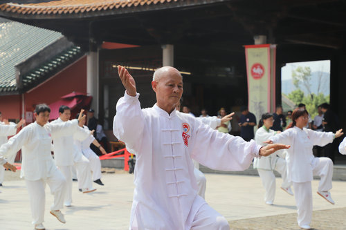 [河南供稿]“武”太极乾坤 “一带一路”太极行活动南宁站启动