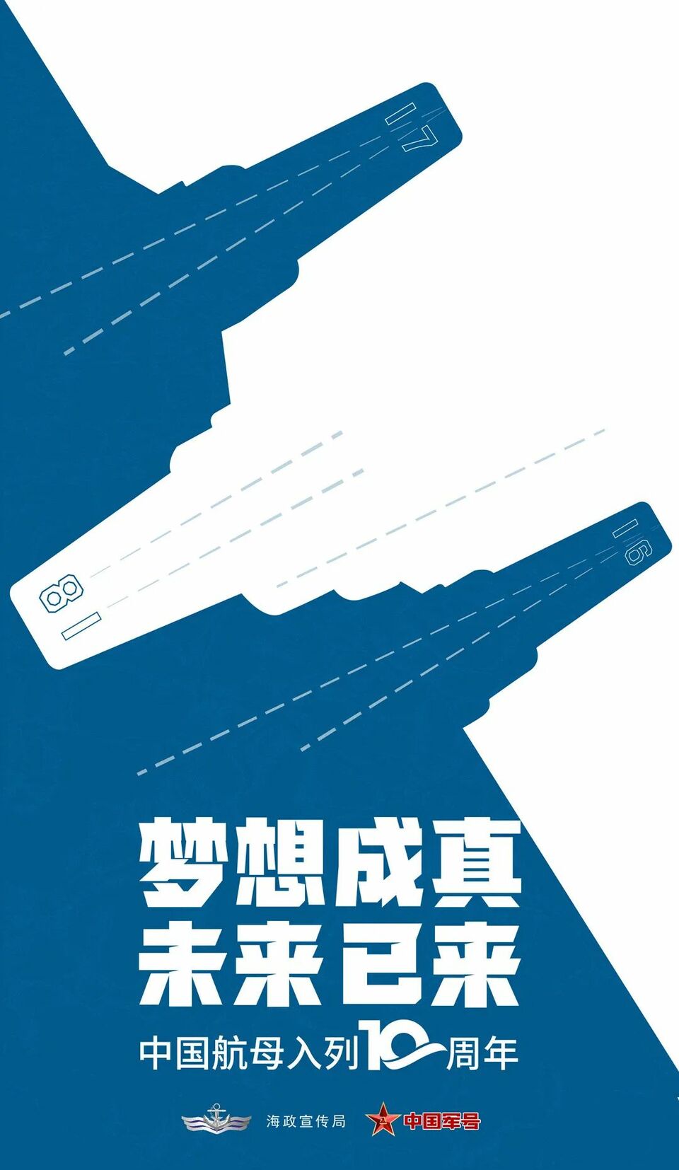 未来已来！中国航母入列10周年宣传片震撼发布