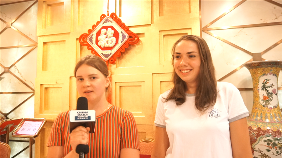 「中国日报网」【我爱你，中国！】新中国成立70周年 外国留学生