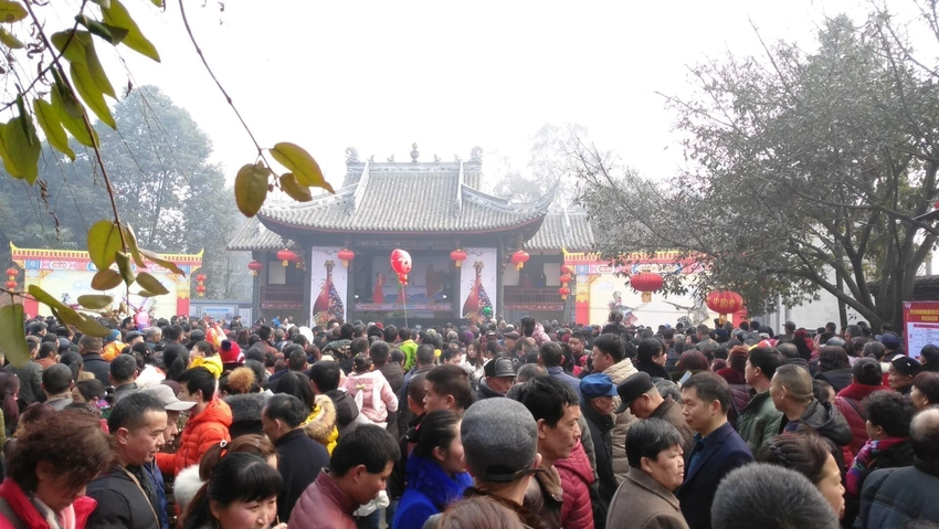 转载客户稿（导航成都，移动端）新年到！ 新津2018大庙会迎四方宾客