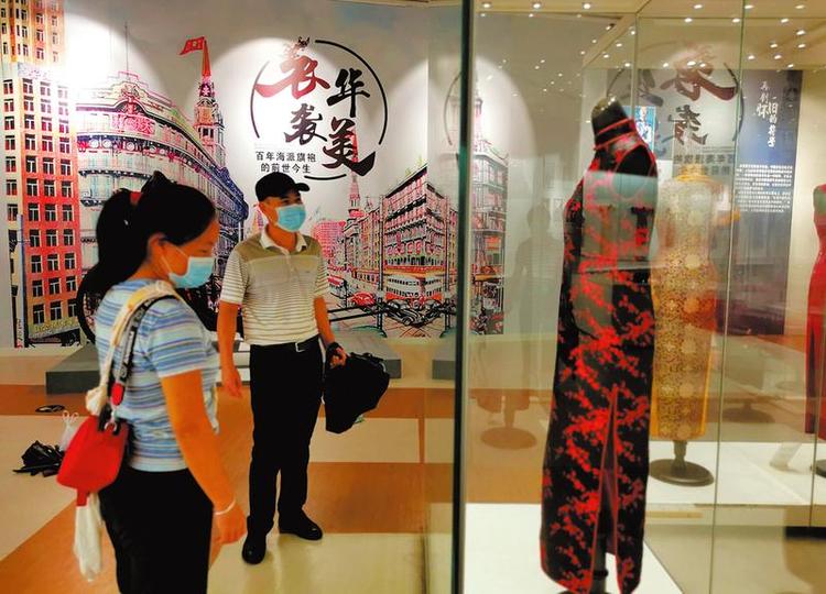 穿越百年时光 感受旗袍之美 50件精美展品在南宁博物馆述说旗袍的前世今生