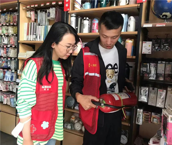 泰州海陵京泰街道泰康社区:普及消防知识 守护社区安全_fororder_图片5
