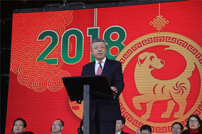 西洋最大規模の春節の祭典＝ロンドン