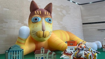 【转载】与上海再续“世博缘” 白俄罗斯艺术家展出“猫世界”