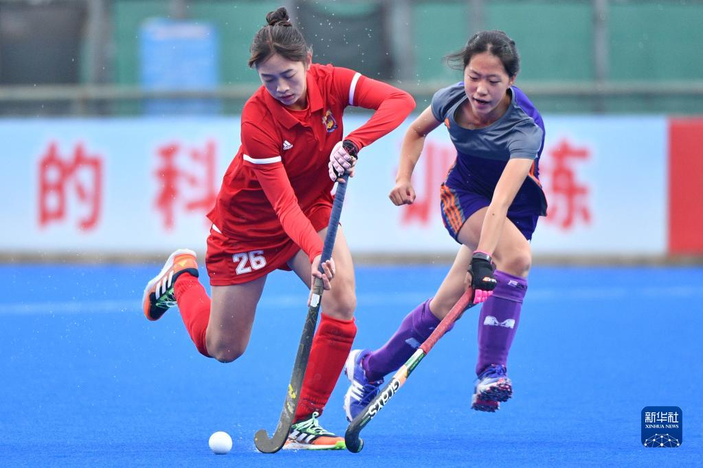 全国青年女子曲棍球锦标赛:吉林胜乐山