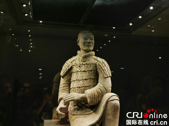 “丝路上的西安”9月11日精彩收官 外媒记者秦始皇帝陵博物院玩“穿越”
