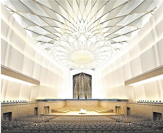 （焦点图）成都“高颜值”城市音乐厅今年12月投用