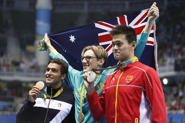中国泳协致电澳大利亚泳协 要求霍顿向孙杨道