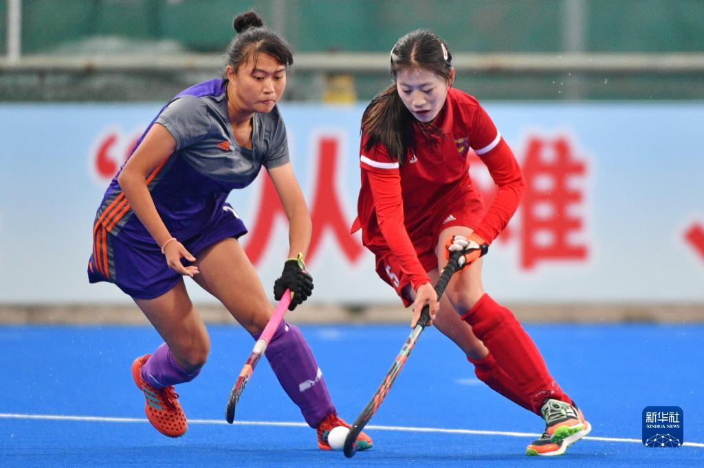 全国青年女子曲棍球锦标赛:吉林胜乐山