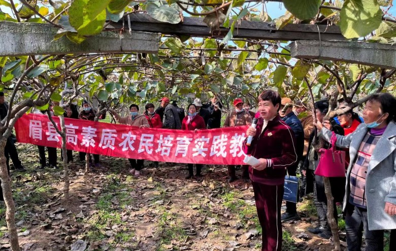 宝鸡眉县汤峪镇楼观塬村:培育高素质农民 助力乡村振兴_fororder_图片3