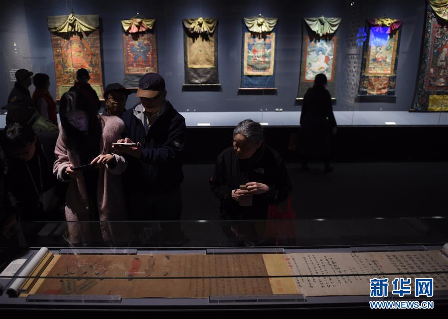 《天路文华--西藏历史文化展》首博开幕