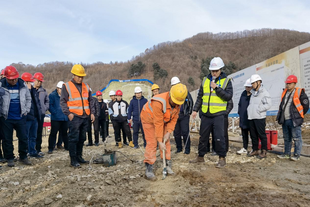 中铁上海工程局沈白高铁吉林段TJ-5标项目部迎来全线观摩 中铁上海工程局沈白高铁吉林段TJ-5标项目部迎来全线观摩