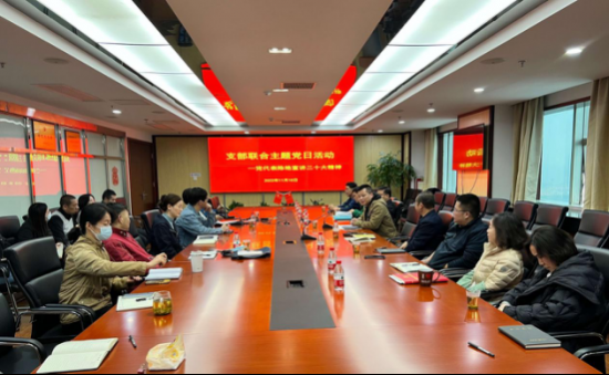 湖南省广播电视协会党支部开展党的二十大精神主题联学活动