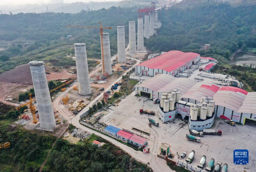 【城市远洋】渝昆高铁川渝段建设稳步推进