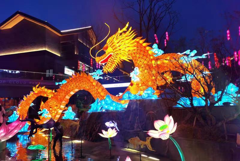 眉山仁寿:张灯结彩 喜迎佳节_fororder_7