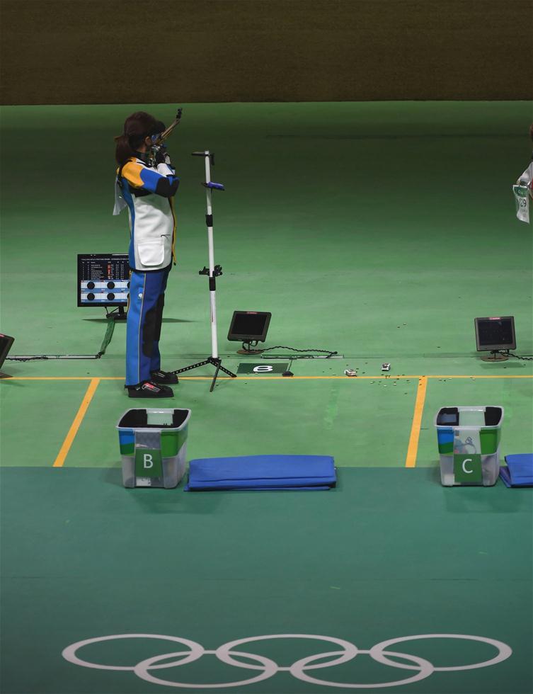 女子50米步枪三姿:中国选手杜丽获铜牌 女子50米步枪三姿:中国选手杜丽获铜牌