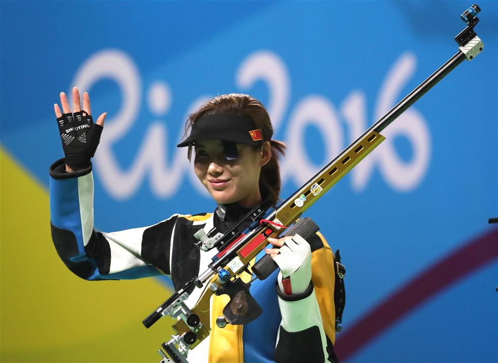 女子50米步枪三姿:中国选手杜丽获铜牌 女子50米步枪三姿:中国选手杜丽获铜牌