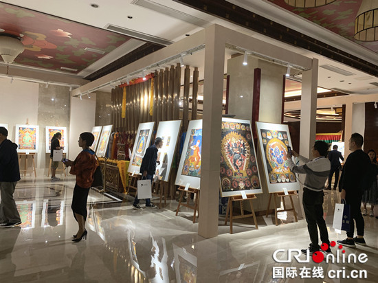 【CRI专稿 列表】献礼新中国成立70周年 西藏唐卡艺术重庆首展开幕