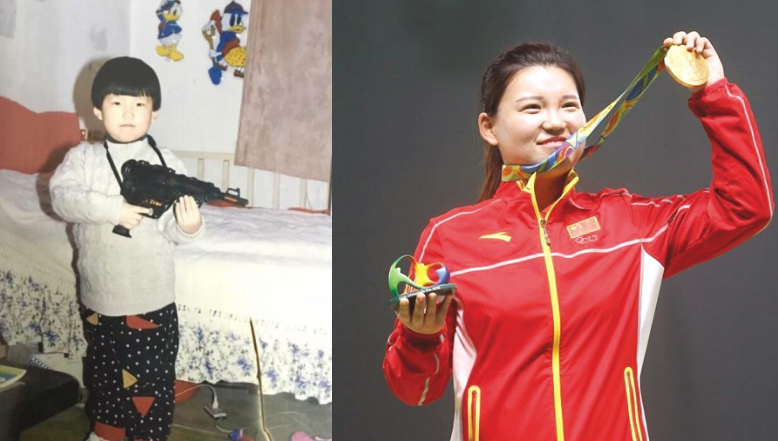 宁泽涛孙杨傅园慧菲尔普斯 这些奥运明星从小就是美人胚子