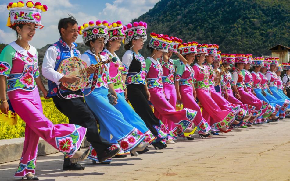 'The Left Foot Dance' in Mouding County, Yunnan Province Shows a Different Kind of Charm_fororder_image005