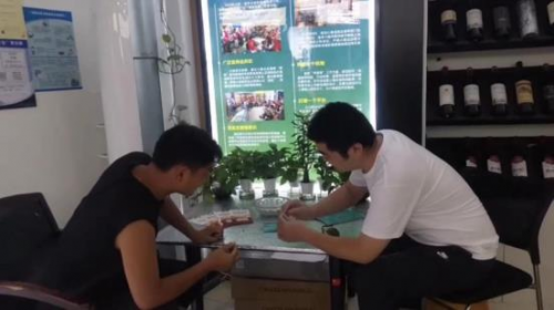 硚口区烟草局汉水市场部做好节前营销服务