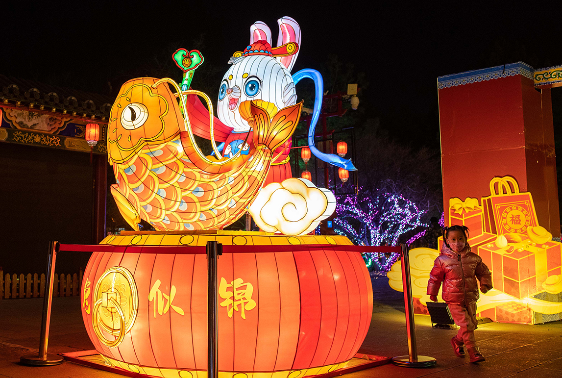 À Hohhot, en Mongolie intérieure : le « Lapin de Jade » accueille le Nouvel An chinois_fororder_图片4