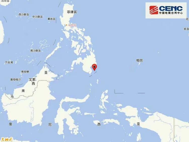 菲律宾棉兰老岛发生5.2级地震