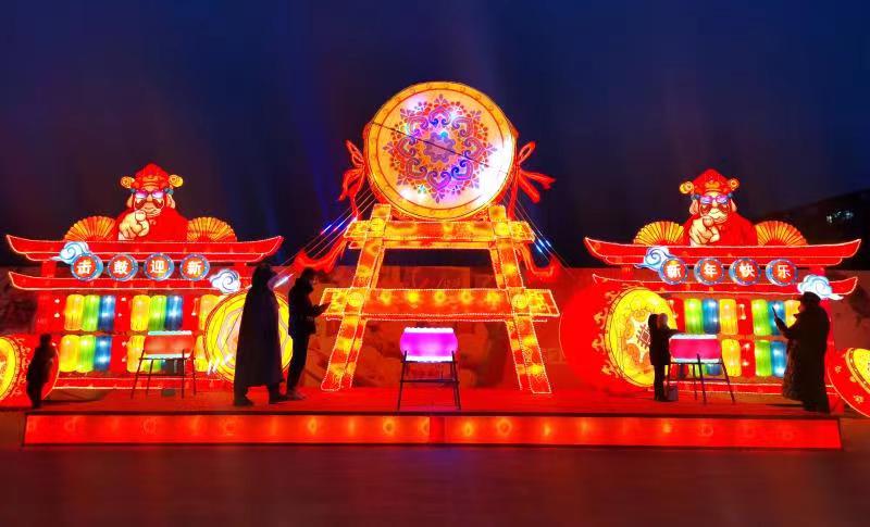 眉山仁寿:张灯结彩 喜迎佳节_fororder_6